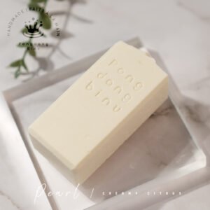 Creamy Citrus Pearl Soap Bar, 100g