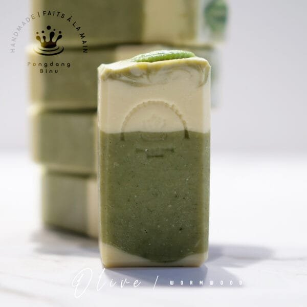 Olive Wormwood Bar, 100g - Image 3