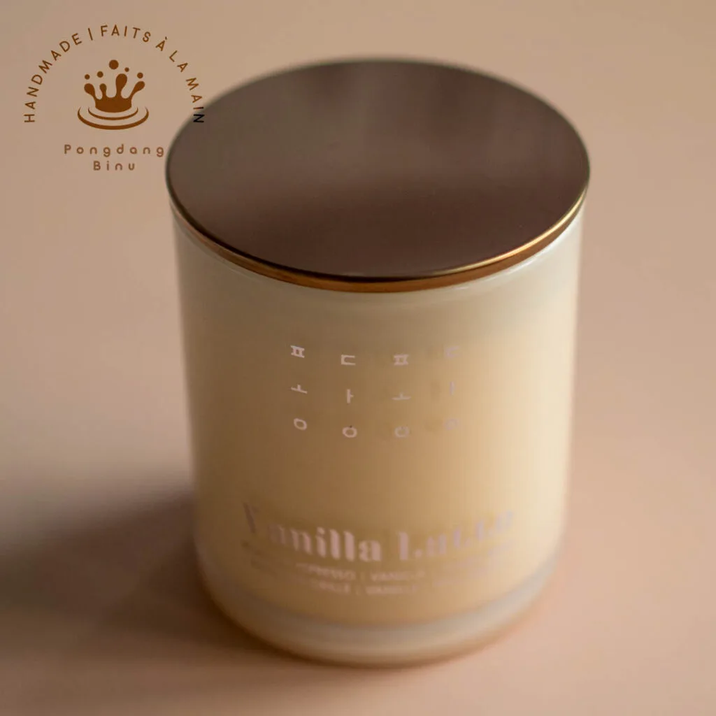 Vanilla Latte 7 oz Scented Natural Soy Candle